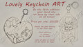 YCH Keychain by InvisibleCatDragon