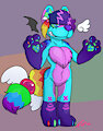 Sparkle dog by Fion