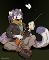 A Quiet Visitor - By kaitycuddle by Darkflamewolf