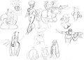 cheebo sketch page booty bumps and other antics