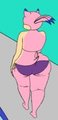 Sarah's ass by mullt