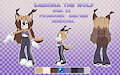 Sabrina the Wolf 2022 Ref Sheet