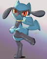 Riolu by Wizardstic