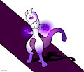 A angry mewtwo