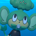 [3D] SCUBA Pansage underwater