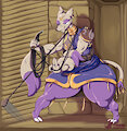 Rope Dart Mienshao by TheStrider