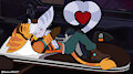 Ratchet x Rivet can you feel the love tonight ♥ by GamerAlfa117