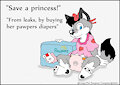 Save a princess pawpers commercial
