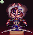 🎃💜🧡(duty the devil doll)💜🧡🎃. by Grucholinyx1