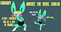 Gobuary - Ameree the rebel goblin by ShaneFrost