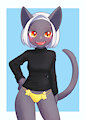 Black Cat by unousaya
