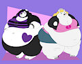 Two Big Beautiful Polar Bear