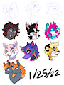 freebies and kofi doodles by TheLittleShapeshifter