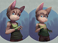 Comparison. Tell me which style you prefer.