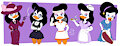 Many Outfit of Bianca Beakley by Daffytitanic