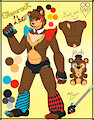 Glamrock Lhex reference by TheVgBear