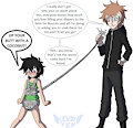 He tried to have a war of words with naruto..