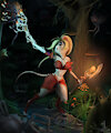 Journey Through an Eldritch Forest by UkonVasara