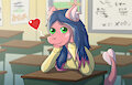 Amy in Class
