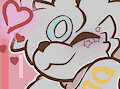 Rosy UwU - YCH: Valentine's Matching Banners ( 1 of 2) by fishys1