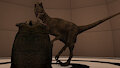 Test breeding a facehugger with a raptor [Comic] by FacehuggedHyena