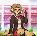 Schoolgirl Elissa by TheNeeh