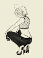 [pointing at him]: Whore by Saucy
