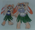 Hula Buns by PrincessShannon