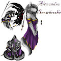 Alex Refsheet - Gift - Pretty Woofs~ by Snowtouched