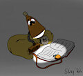 Lampy and Blanky Story Time! by StrayOpossum