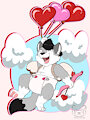It's raining puppies