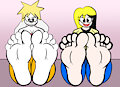 Mint and Faith Soles by Frozarcold