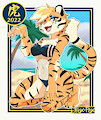 🐯 + 👙 by ZiggyFoxx
