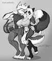 COM - Michael and Elnora - Black and White
