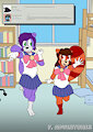Sailor Skunk and Sailor Panda by FeatheredAdventures