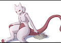Sketch - Dua as a regular Mewtwo (Mewtwo Day)