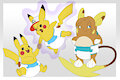 Ashchu and Pikachu's Failed Cookie Heist by TSurg3