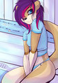 Poolside Otter by Snofu