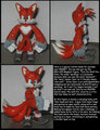 Custom Commission: Tails the Wolf-fox