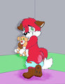 Corner  time! Gift art from nelson88