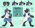 Zaffre Ref Sheet (by Dritazura) by zaffrelucario