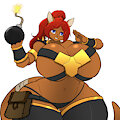 Beasts & Breasts - Jennifer the Demolitionist by littledredre