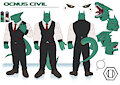 BULDGE CRISIS Model sheet Ocnus [outfit] by samaraka