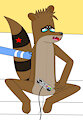 rigby sucks ate punchies T-T