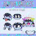 Alpha animated Emotes!