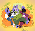 Gamer Buddies [Art Trade]
