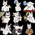 2016 Telegram stickers by Wawik