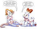 Hoppy and Maple's Valentine's Day Onesies (Gift)