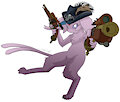 226 - Espeon with GOONZ by Jackerwobb