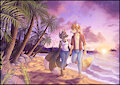 [COMM] Romantic beach walk